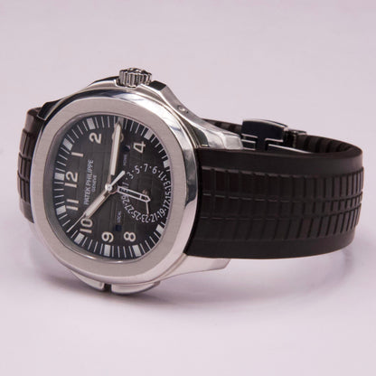 Patek Philippe Aquanaut 5164A-001 Black Dial Mens Watch Box Papers - Watches