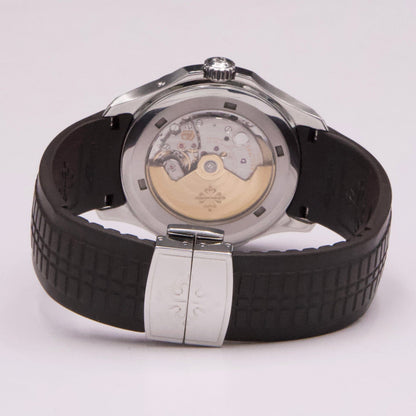 Patek Philippe Aquanaut 5164A-001 Black Dial Mens Watch Box Papers - Watches
