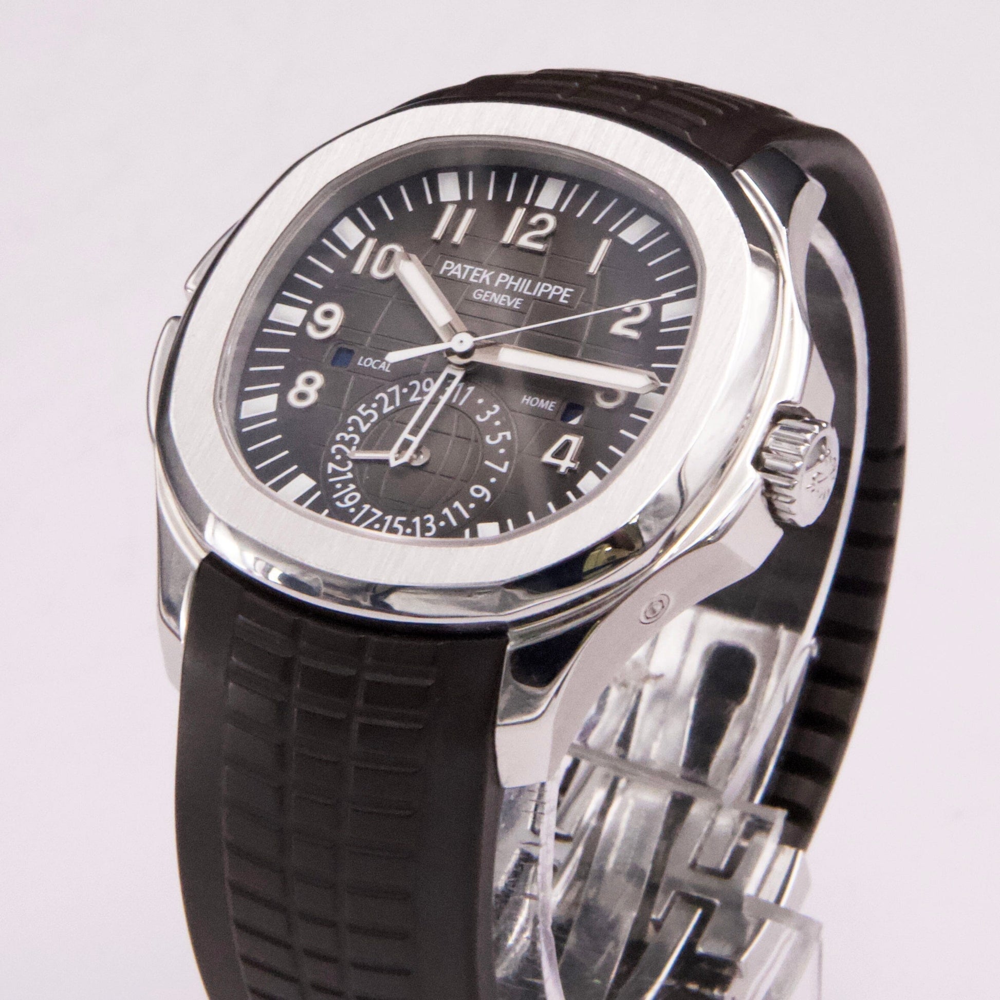 Patek Philippe Aquanaut 5164A-001 Black Dial Mens Watch Box Papers - Watches