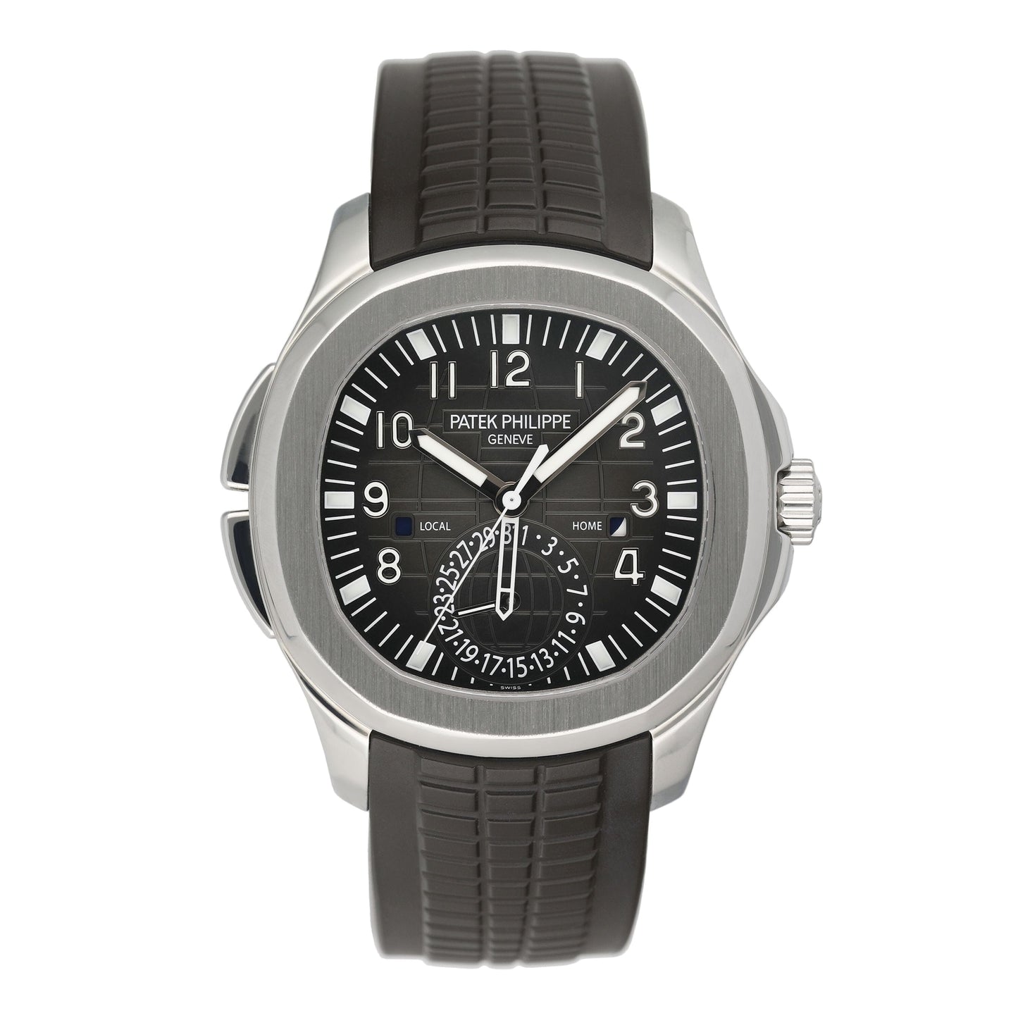 Patek Philippe Aquanaut 5164A-001 Black Dial Mens Watch Box Papers - Watches