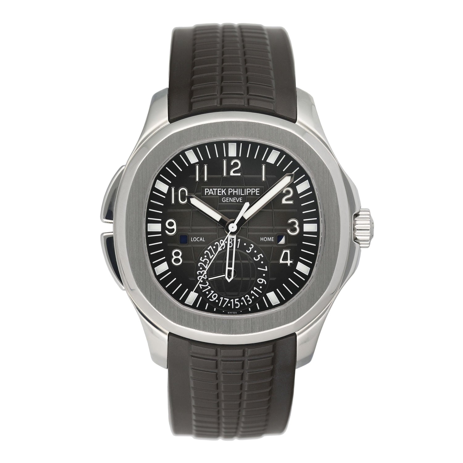 Patek Philippe Aquanaut 5164A-001 Black Dial Mens Watch Box Papers - Watches