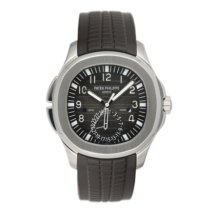 Patek Philippe Aquanaut 5164A-001 Black Dial Mens Watch Box Papers - Watches