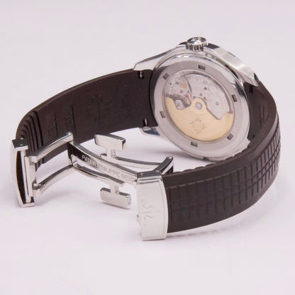 Patek Philippe Aquanaut 5164A-001 Black Dial Mens Watch Box Papers - Watches
