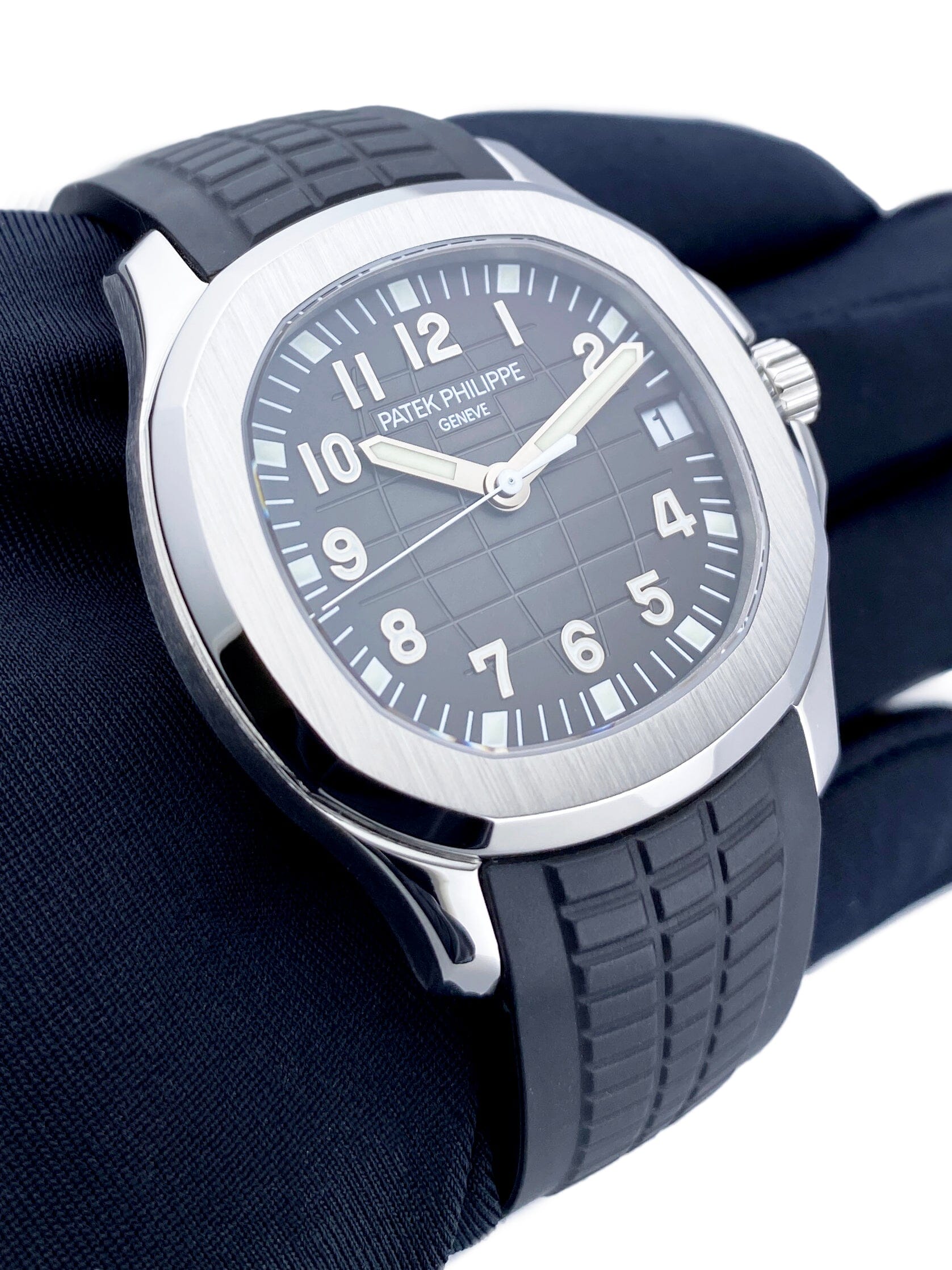 Patek Philippe Aquanaut 5165A-001 Black Dial Mens Watch - Watches