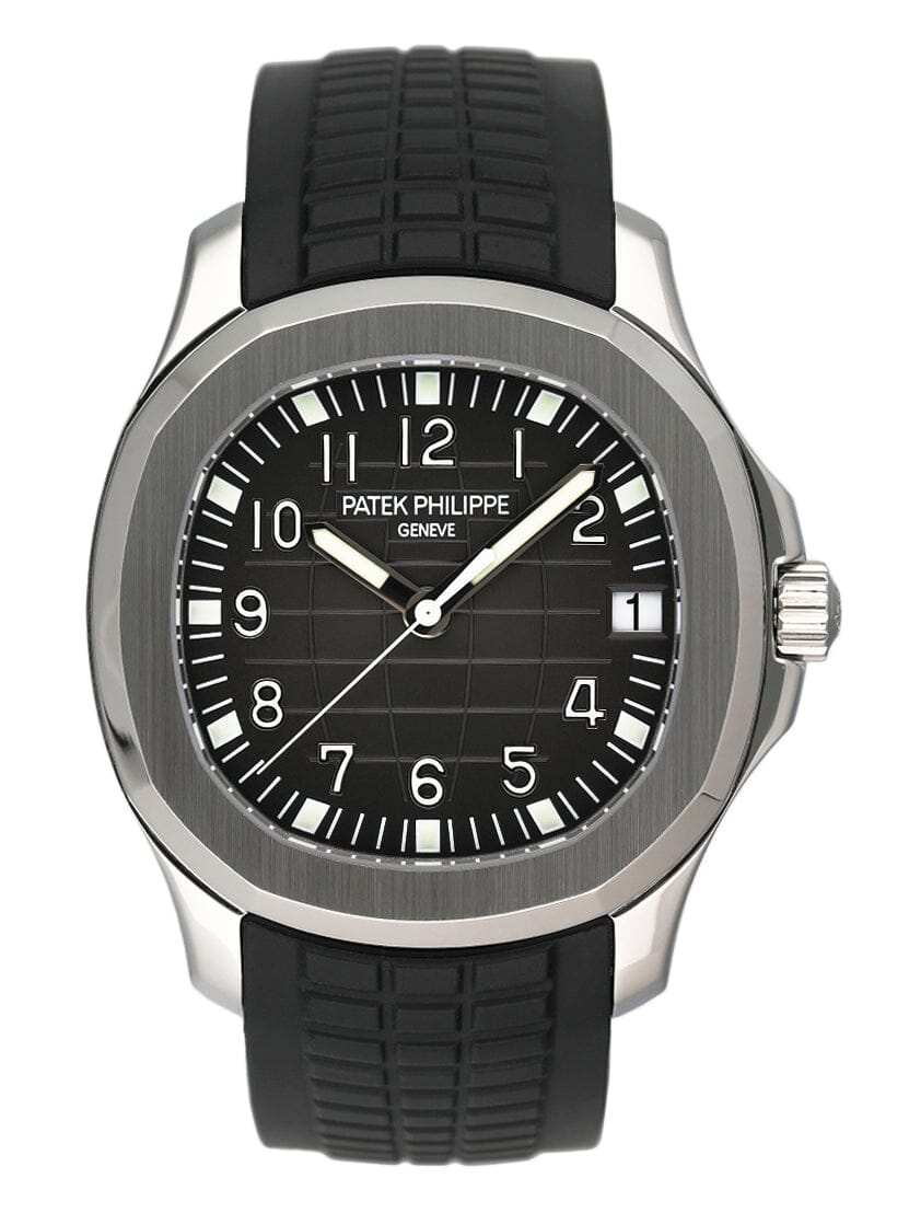 Patek Philippe Aquanaut 5165A-001 Black Dial Mens Watch - Watches
