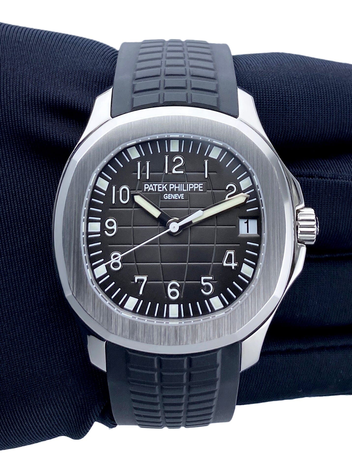 Patek Philippe Aquanaut 5165A-001 Black Dial Mens Watch - Watches