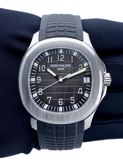 Patek Philippe Aquanaut 5165A-001 Black Dial Mens Watch - Watches