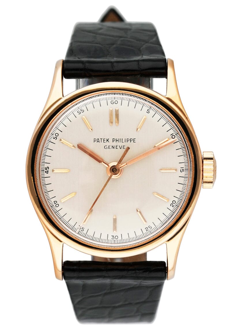 Patek Philippe Calatrava 2457 18K Rose Gold Mens Watch - Virtual