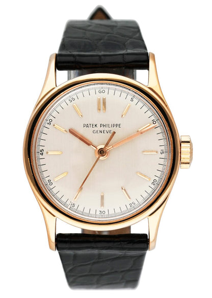 Patek Philippe Calatrava 2457 18K Rose Gold Mens Watch - Virtual