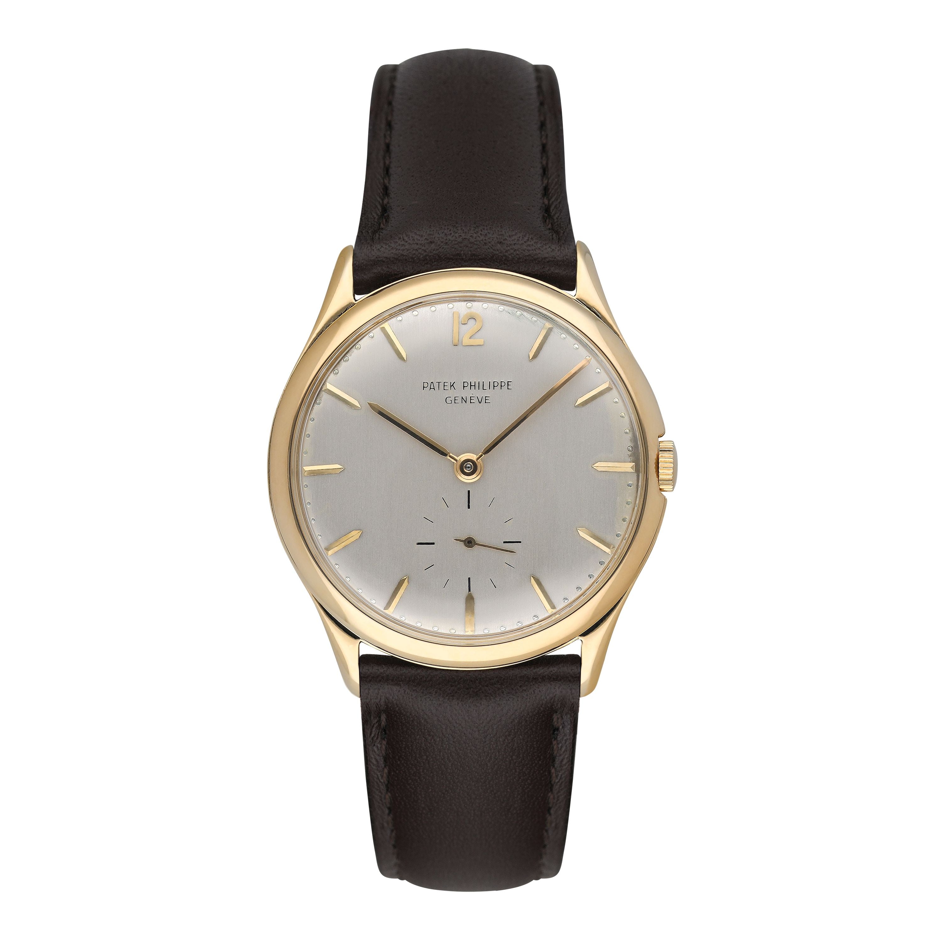 PATEK PHILIPPE GENEVE 腕時計 本体 ※ ジャンク品 Patek Philippe Calatrava 2557J Silver Dial Mens Watch – Phigora