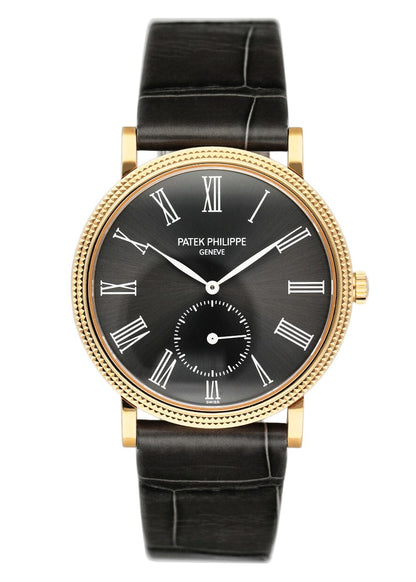 Patek Philippe Calatrava 3919J Gray Dial Mens Watch - Watches