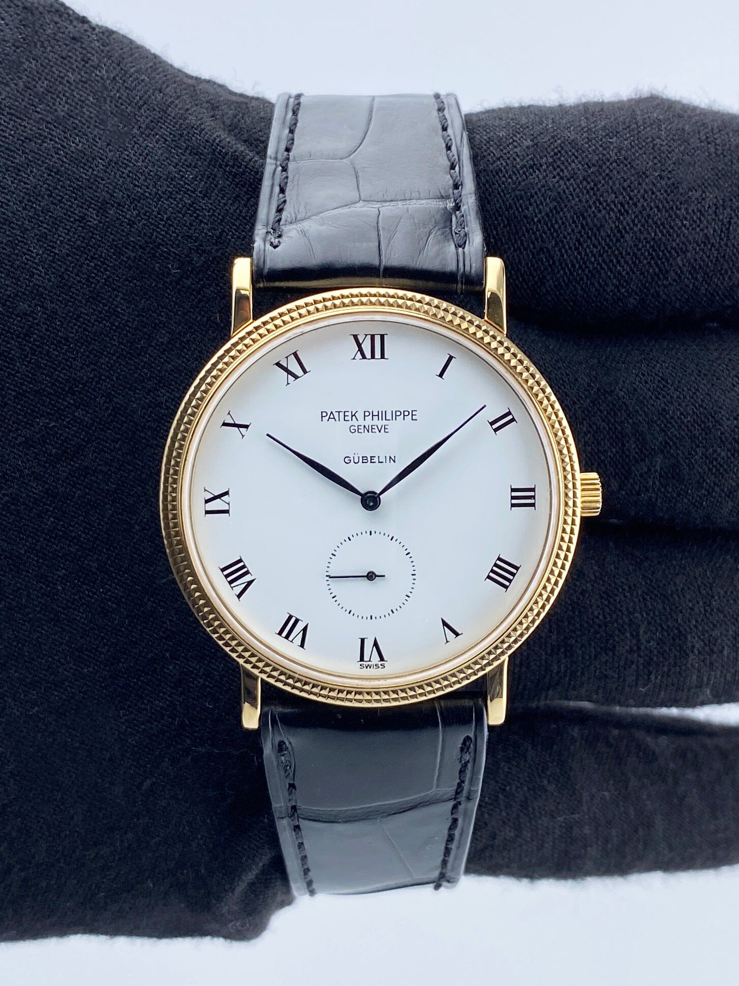 Patek Philippe Calatrava 3919J Gubelin Dial Mens Watch - Virtual