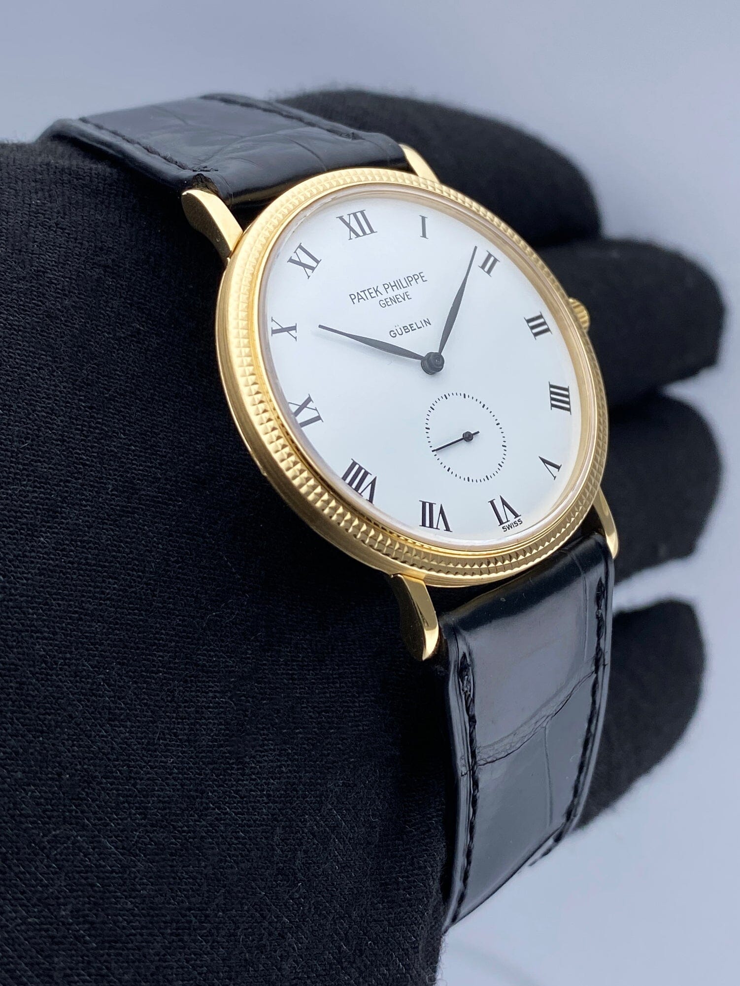 Patek Philippe Calatrava 3919J Gubelin Dial Mens Watch - Virtual