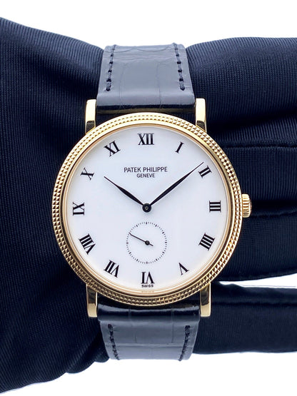 Patek Philippe Calatrava 3919J White Dial Mens Watch - Watches