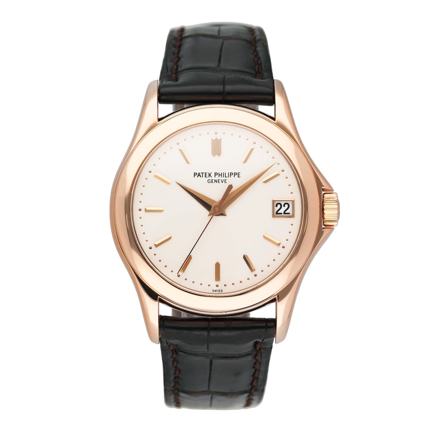 Patek Philippe Calatrava 5107J Cream Dial Mens Watch With Papers