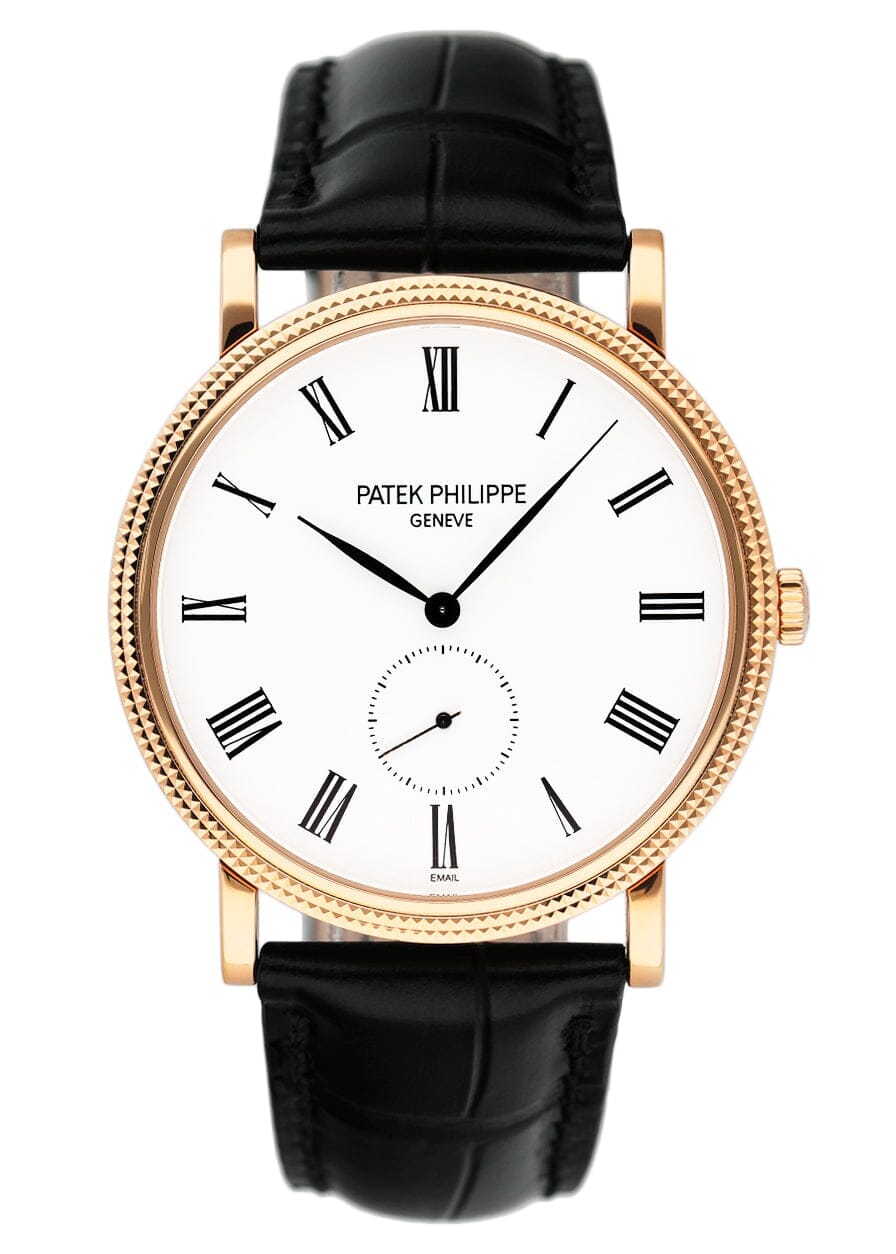 Patek Philippe Calatrava 5116R 18K Rose Gold Mens Watch - Watches
