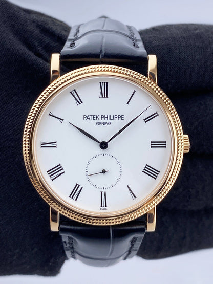 Patek Philippe Calatrava 5116R 18K Rose Gold Mens Watch - Watches