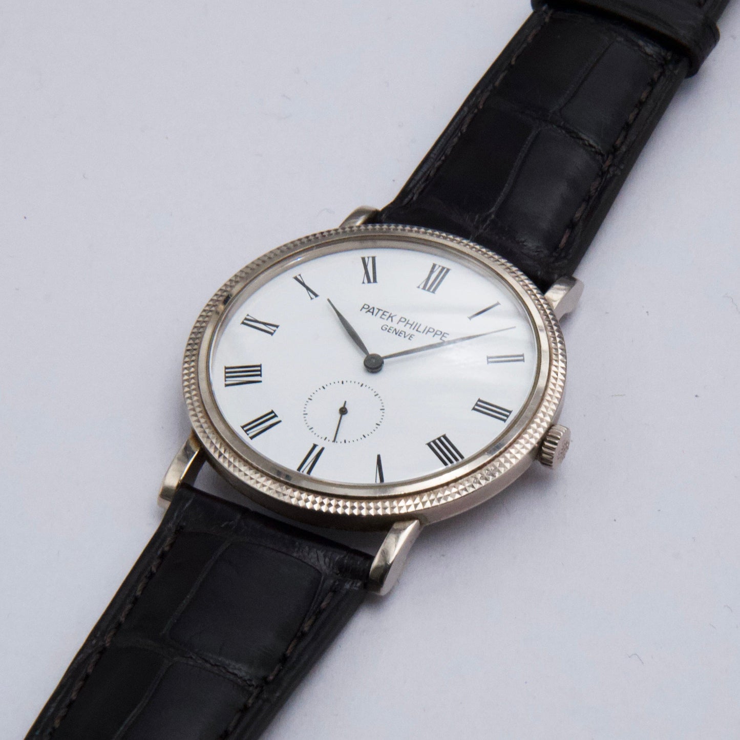 Patek Philippe Calatrava 5119G Mens Watch With Papers - Watches