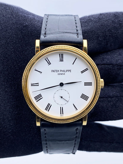 Patek Philippe Calatrava 5119J 18K Yellow Gold Mens Watch - Watches