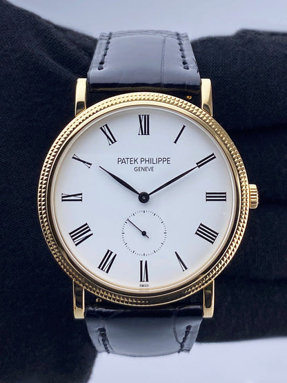 Patek Philippe Calatrava 5119J 18K Yellow Gold Mens Watch - Watches