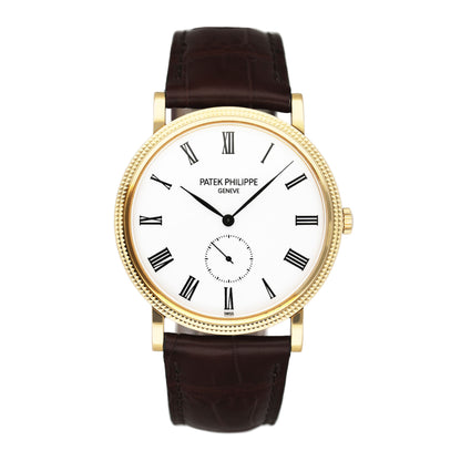 Patek Philippe Calatrava 5119J 18K Yellow Gold Mens Watch