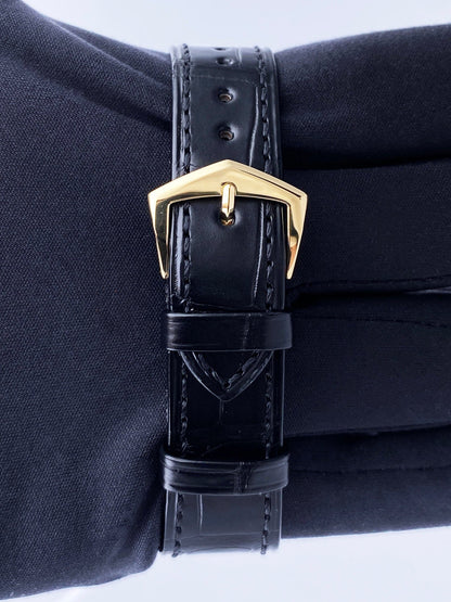 Patek Philippe Calatrava 5119J 18K Yellow Gold Mens Watch With Papers - Wristwatch