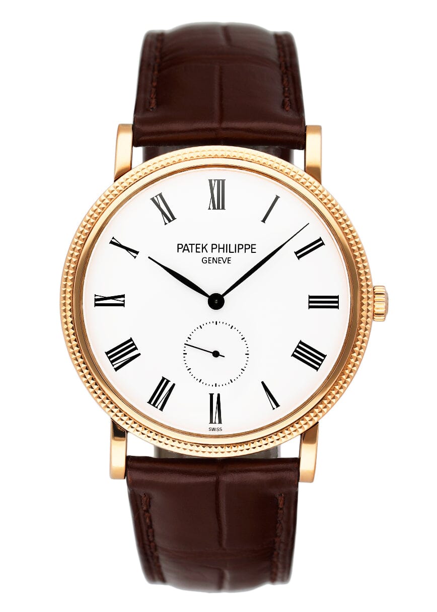 Patek Philippe Calatrava 5119R 18K Rose Gold Mens Watch Box Papers - Watches