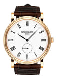 Patek Philippe Calatrava 5119R 18K Rose Gold Mens Watch With Papers - Wristwatch