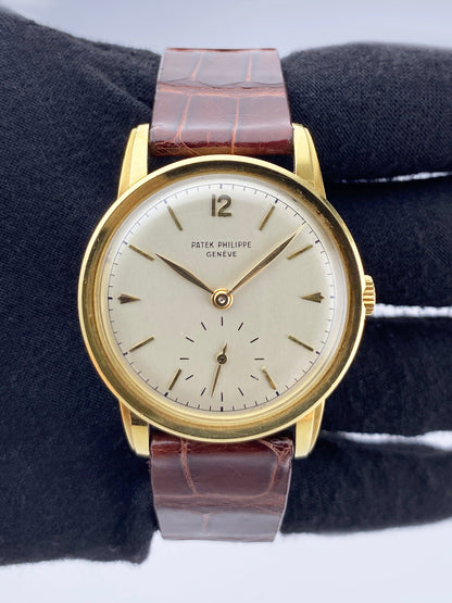 Patek Philippe Calatrava 5120J 18K Yellow Gold Mens Watch - Watches