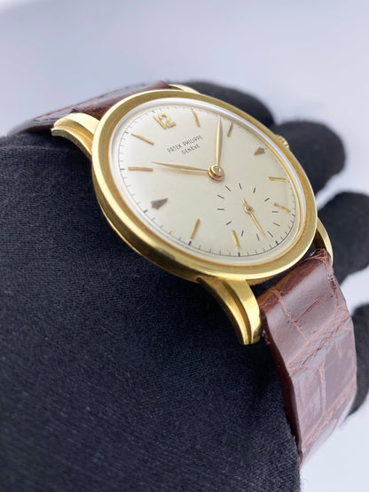 Patek Philippe Calatrava 5120J 18K Yellow Gold Mens Watch - Watches