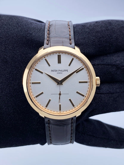Patek Philippe Calatrava 5123R 18K Rose Gold Mens Watch With Papers - Watches