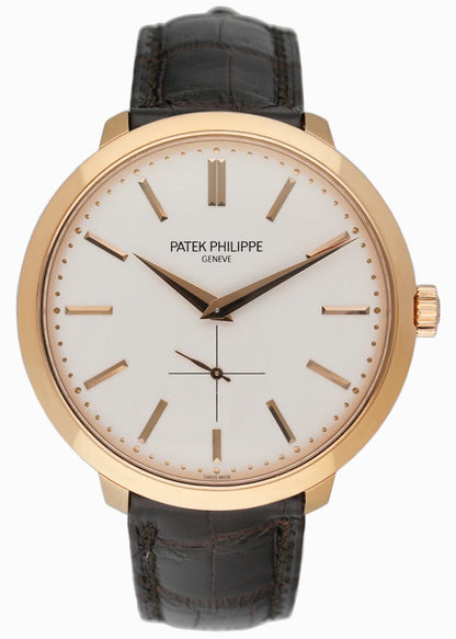 Patek Philippe Calatrava 5123R 18K Rose Gold Mens Watch With Papers - Wristwatch