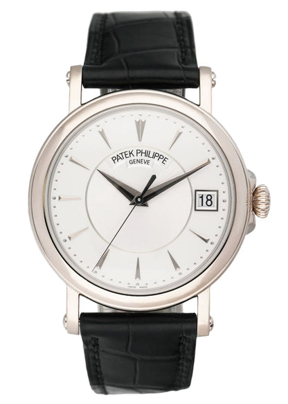 Patek Philippe Calatrava 5153G 18K White Gold Mens Watch Box Papers - Watches