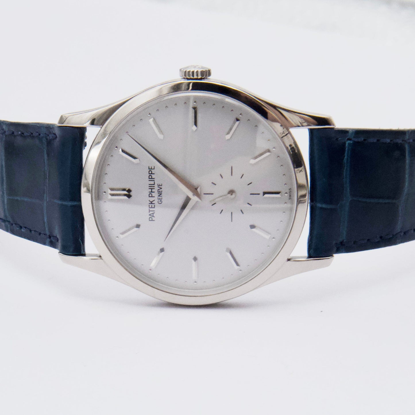Patek Philippe Calatrava 5196G 18K White Gold Mens Watch - Watches