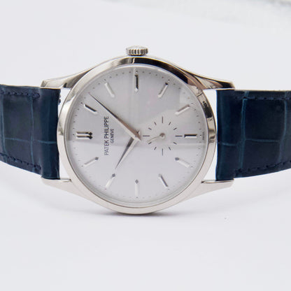 Patek Philippe Calatrava 5196G 18K White Gold Mens Watch - Watches