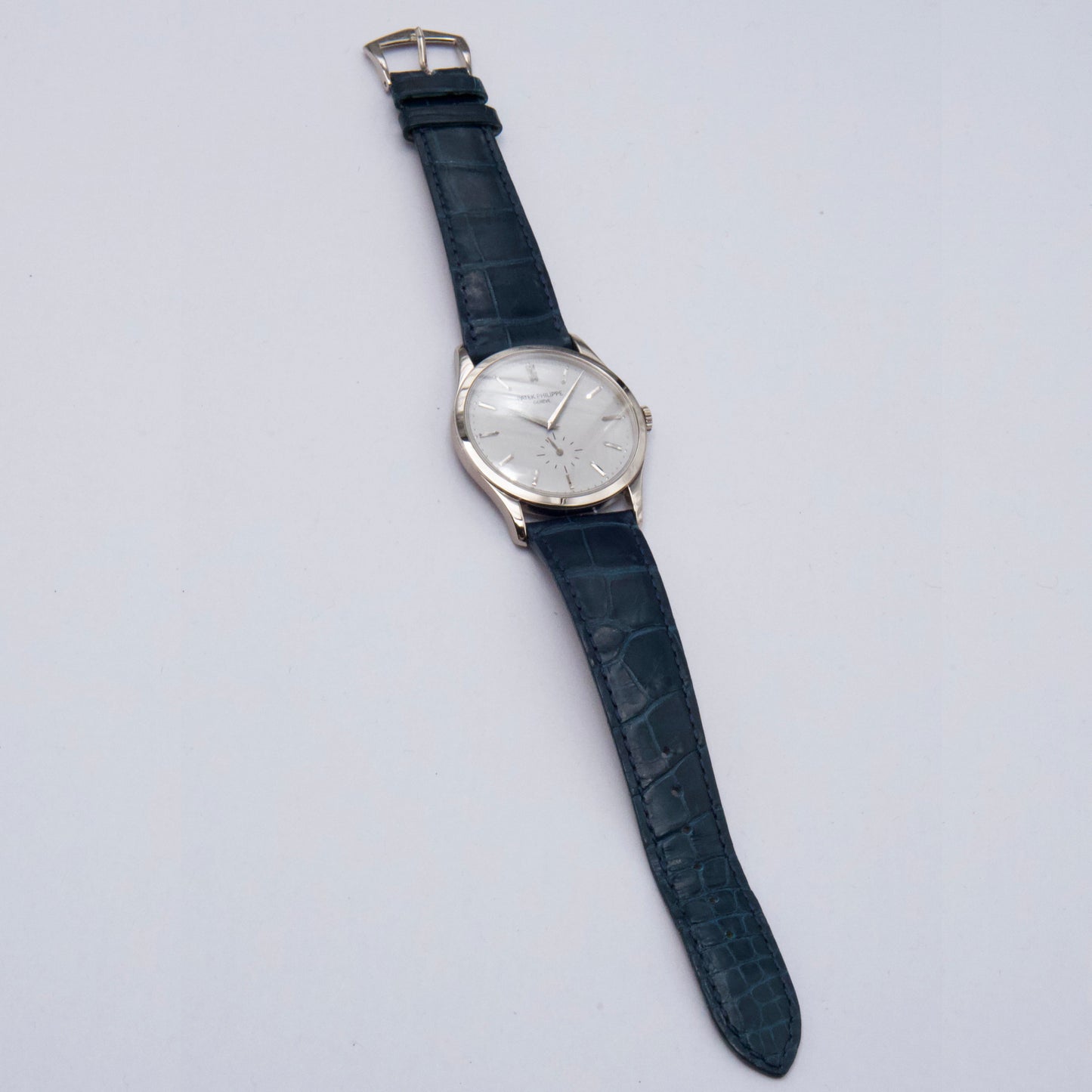 Patek Philippe Calatrava 5196G 18K White Gold Mens Watch - Watches