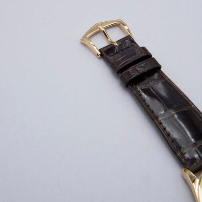 Patek Philippe Calatrava 5196J Yellow Gold Mens Watch - Wristwatch