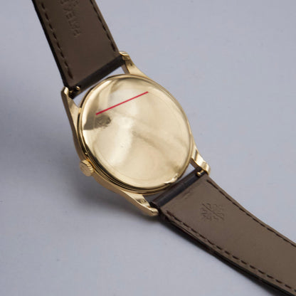 Patek Philippe Calatrava 5196J Yellow Gold Mens Watch - Wristwatch