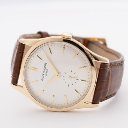 Patek Philippe Calatrava 5196J Yellow Gold Mens Watch - Watches