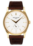 Patek Philippe Calatrava 5196J Yellow Gold Mens Watch - Watches