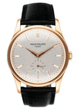 Patek Philippe Calatrava 5196R 18K Rose Gold Mens Watch - Watches