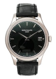 Patek Philippe Calatrava 5227G Black Dial Mens Watch Box Papers - Watches
