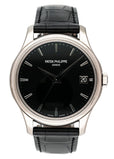 Patek Philippe Calatrava 5227G Black Dial Mens Watch Box Papers - Watches