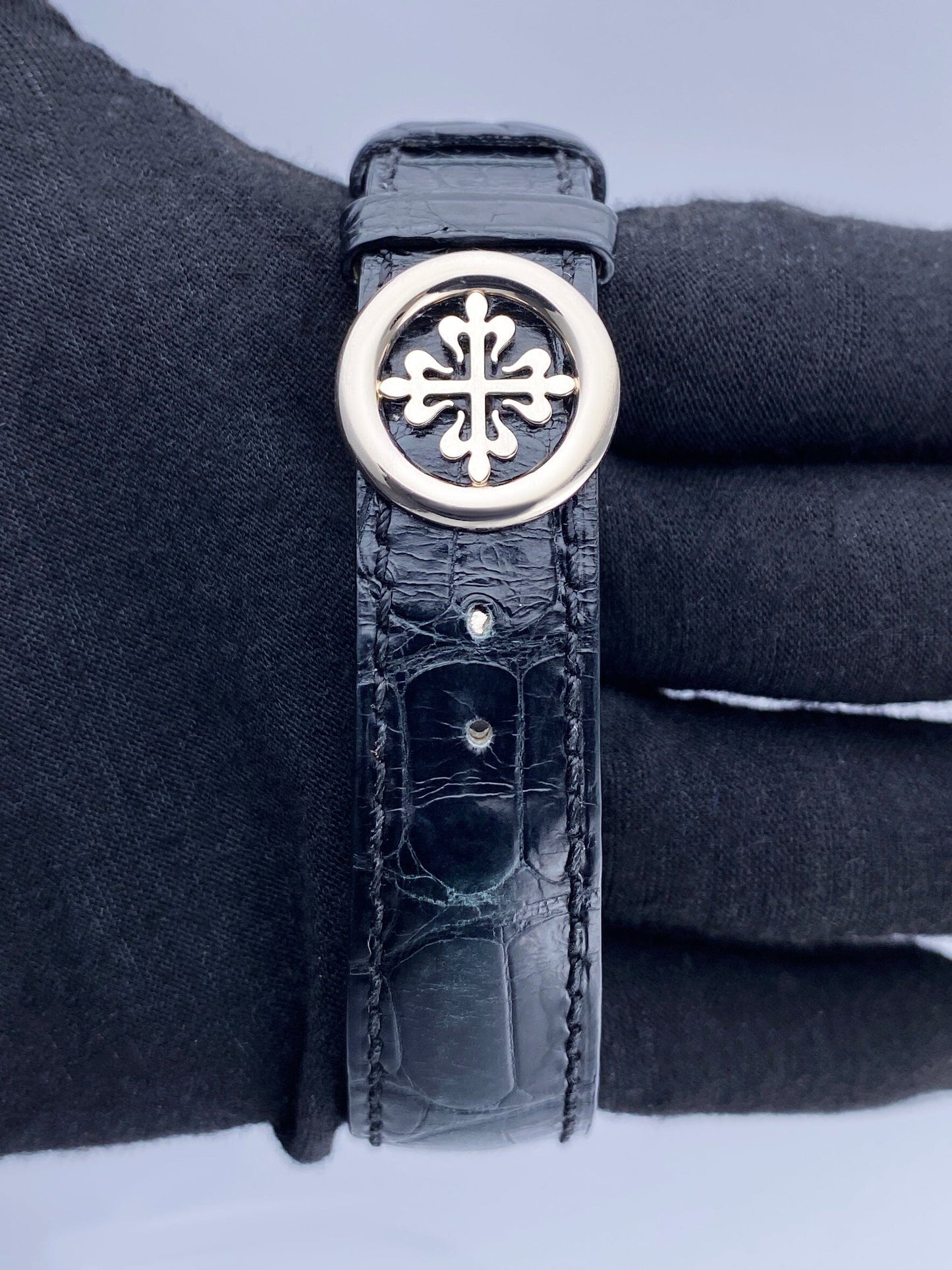 Patek Philippe Calatrava 5227G Black Dial Mens Watch Box Papers - Watches