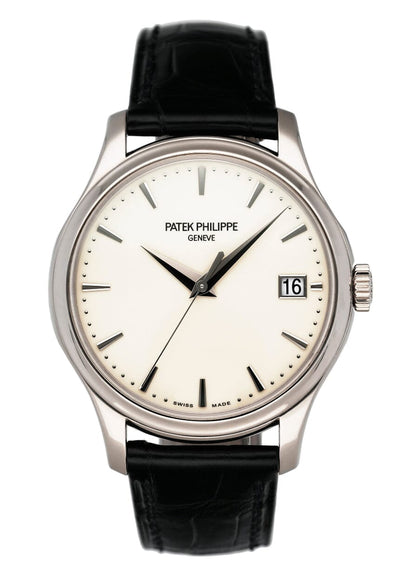 Patek Philippe Calatrava 5227G Ivory Dial 18K White Gold Mens Watch Box Papers - Watches