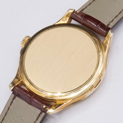 Patek Philippe Calatrava 5227J Ivory Dial 18K Yellow Gold Mens Watch Box Papers - Watches