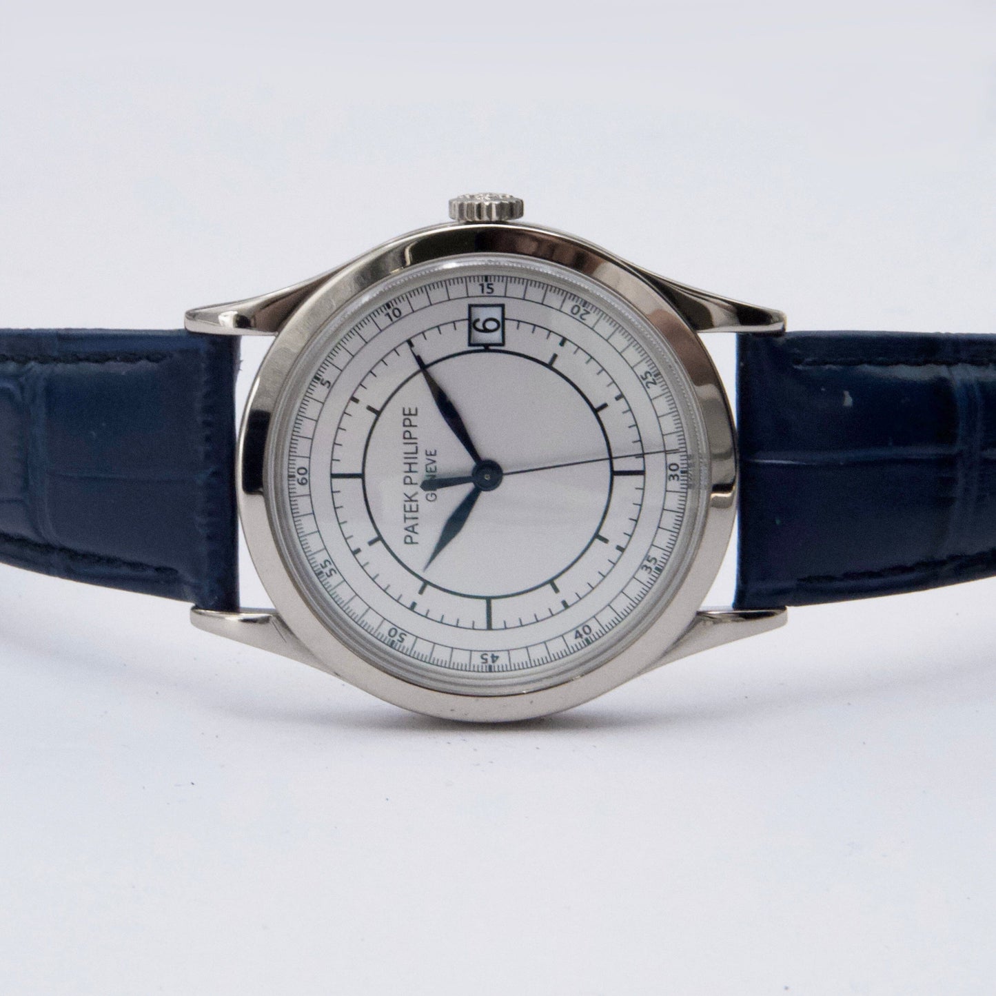 Patek Philippe Calatrava 5296G-001 Sector Dial Mens Watch With Papers - Watches