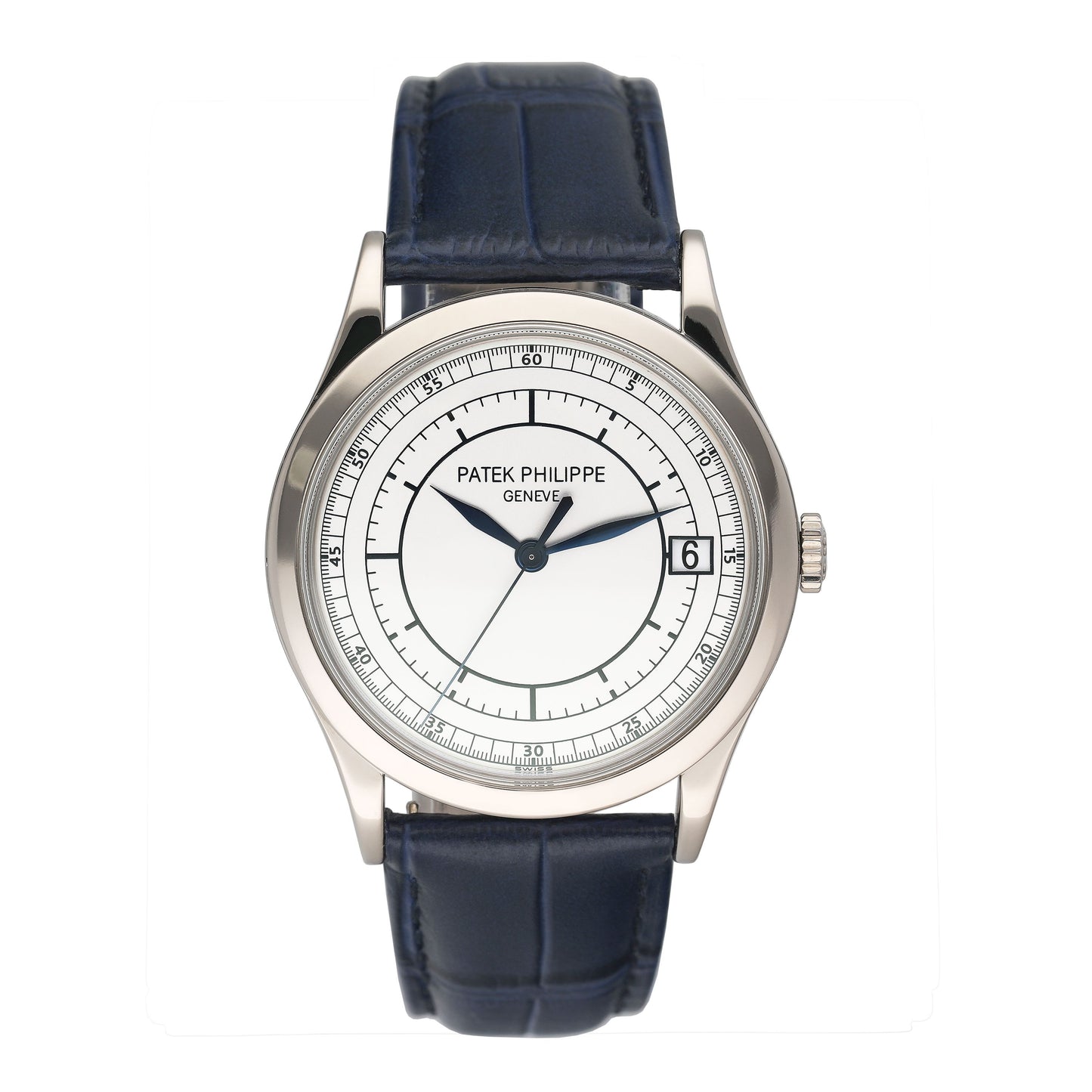 Patek Philippe Calatrava 5296G-001 Sector Dial Mens Watch With Papers - Watches