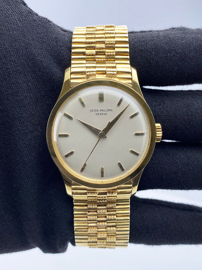 Patek Philippe Calatrava 570J 18K Yellow Gold Mens Watch - Watches