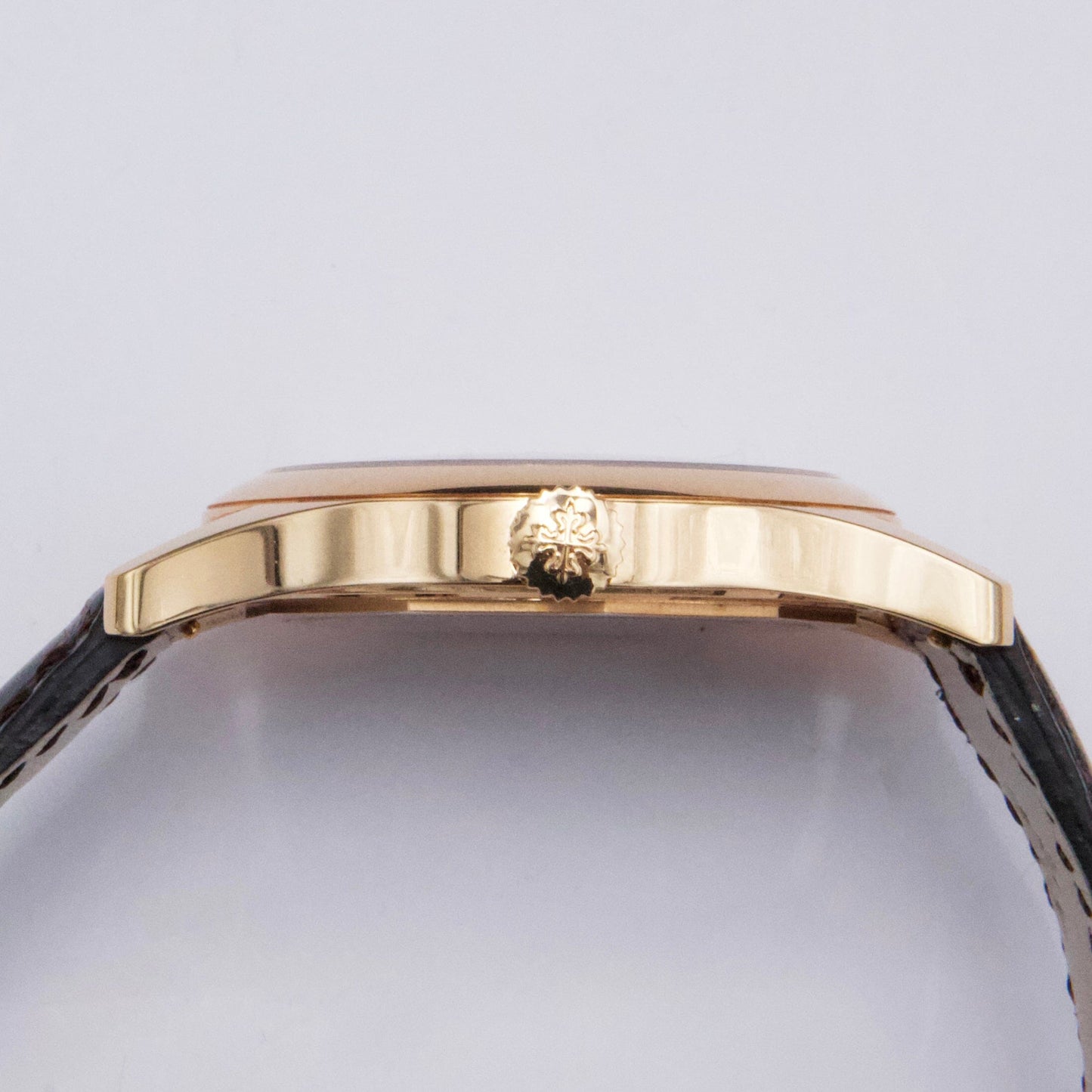 Patek Philippe Calatrava 6000R Brown Dial 18K Rose Gold Mens Watch - Watches